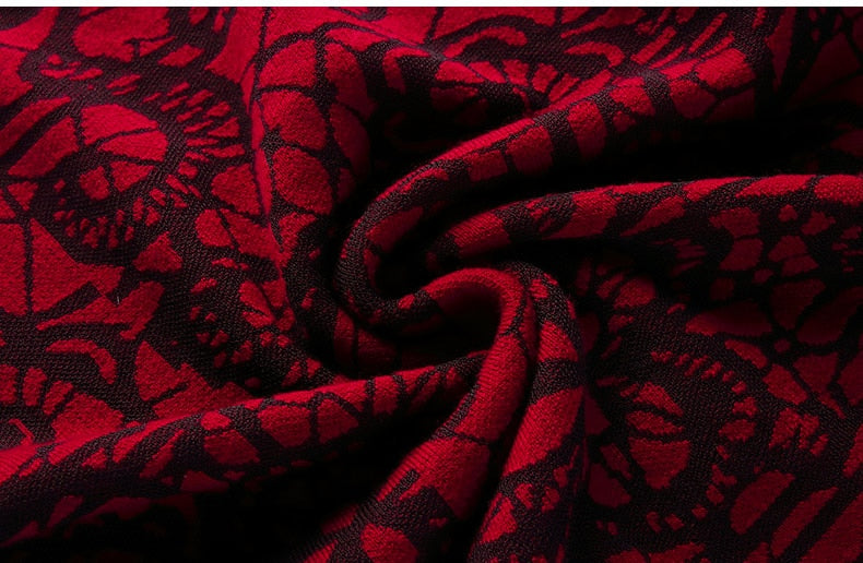 Vestido de Lã Carlota Vermelho