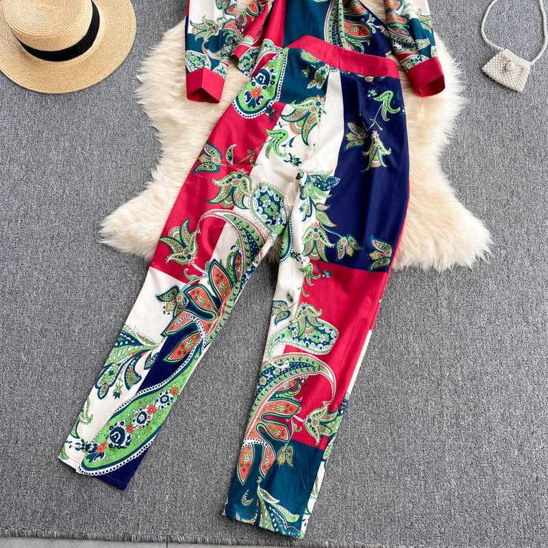 Conjunto Catarina - Camisa e calça de zíper