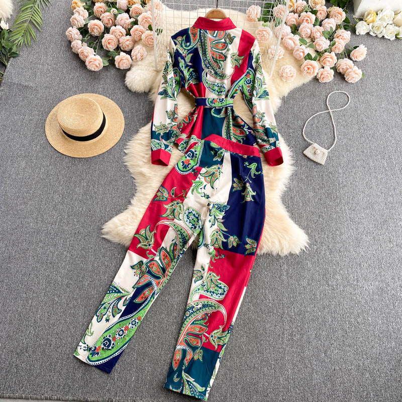Conjunto Catarina - Camisa e calça de zíper