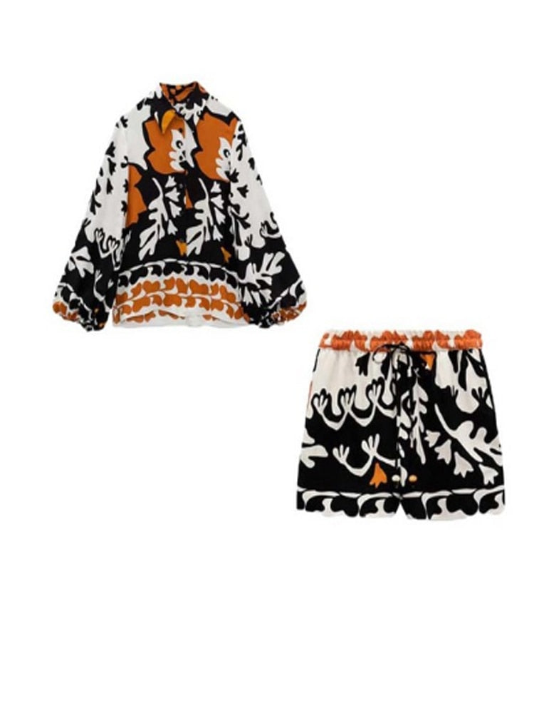 Conjunto Ingrid - Calça ou shorts