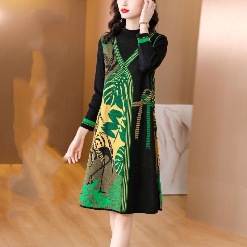 Vestido de lã Catrina