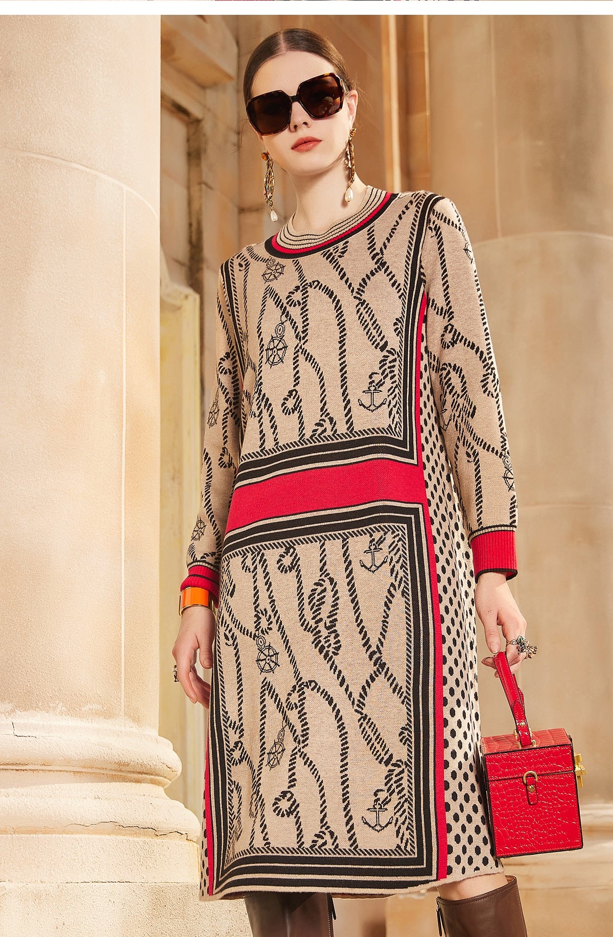 Vestido de Lã Tânia