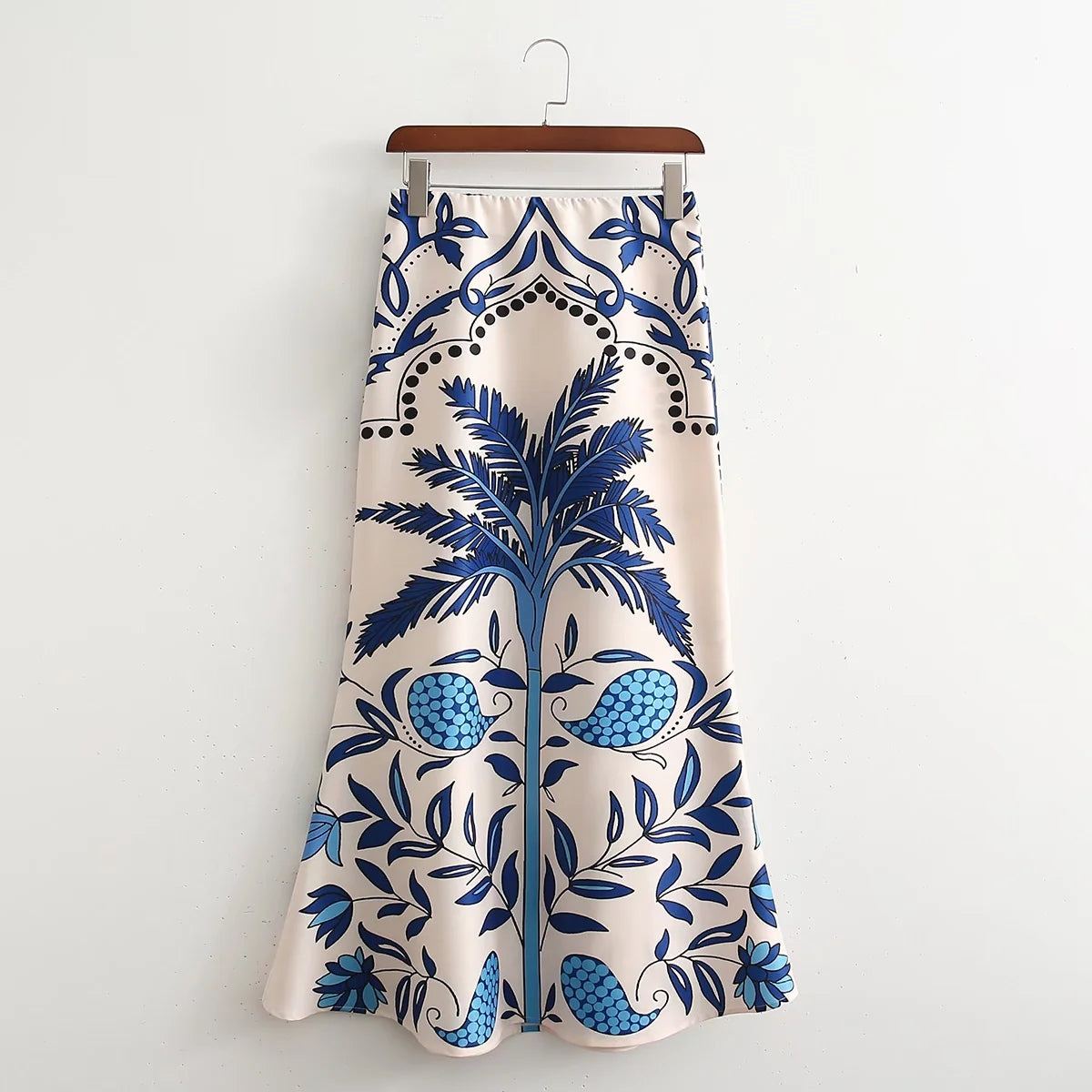 Conjunto Isadora - Blusa cropped e saia com elástico